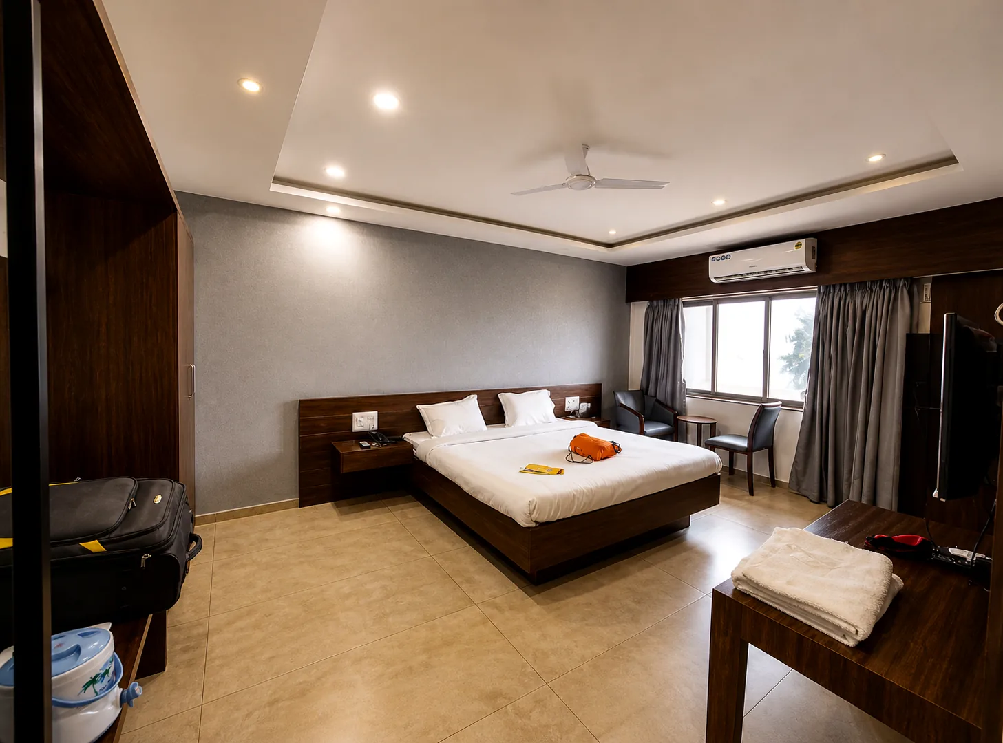 Premium double room interior